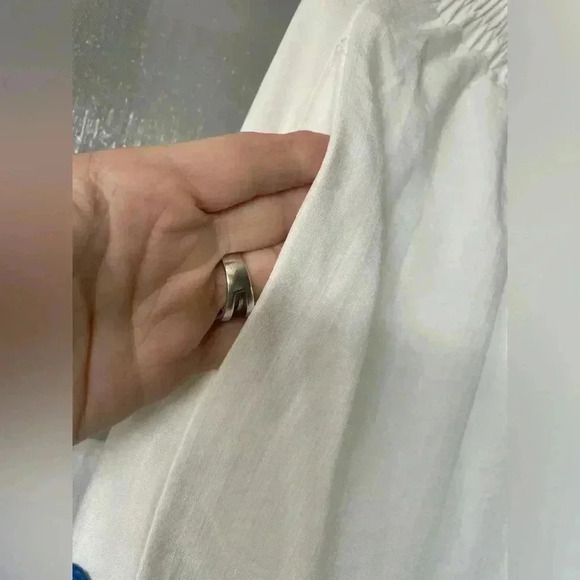 Set skirt & top with ricrac trim, lined, unbranded pockets small - Picture 3 of 6